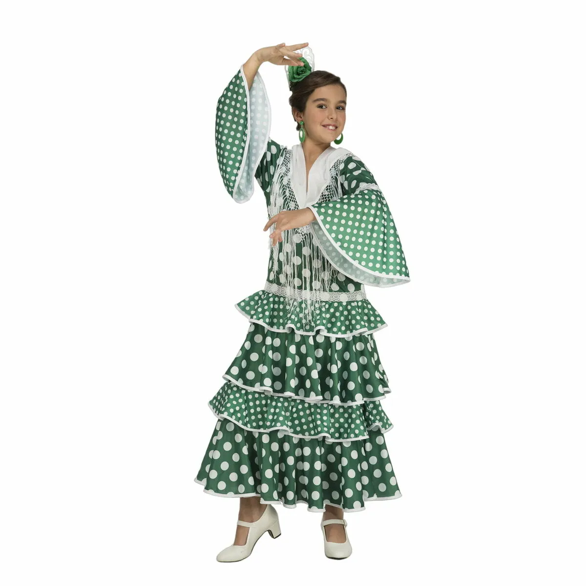 Costume per Bambini My Other Me Giralda Ballerina di Flamenco Verde