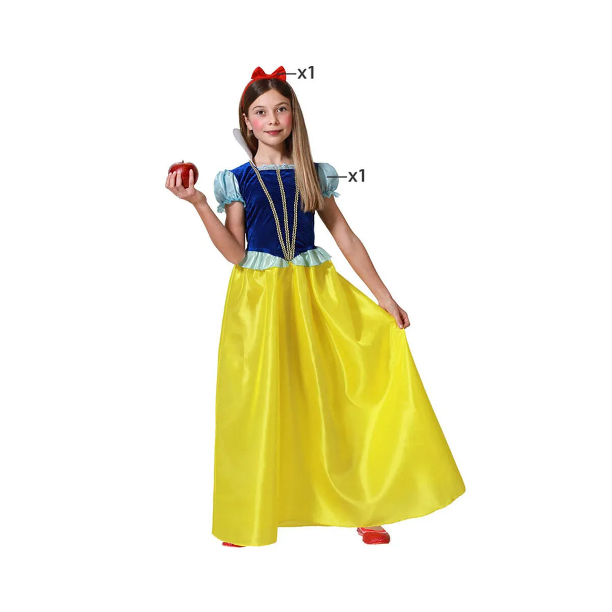 Costume da bambino Biancaneve