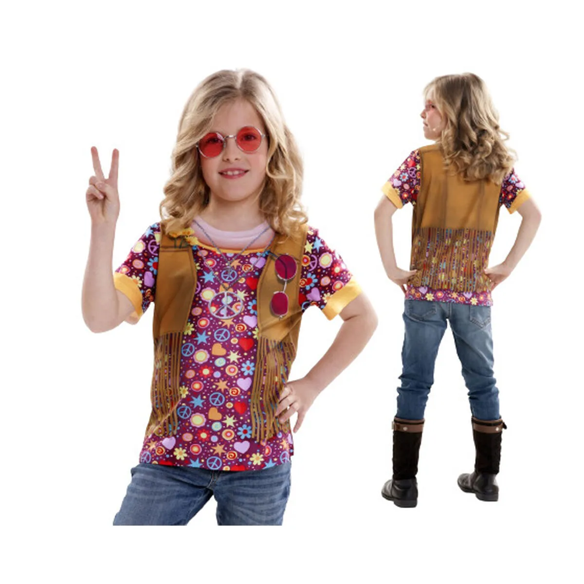 Costume per Bambini My Other Me Hippie