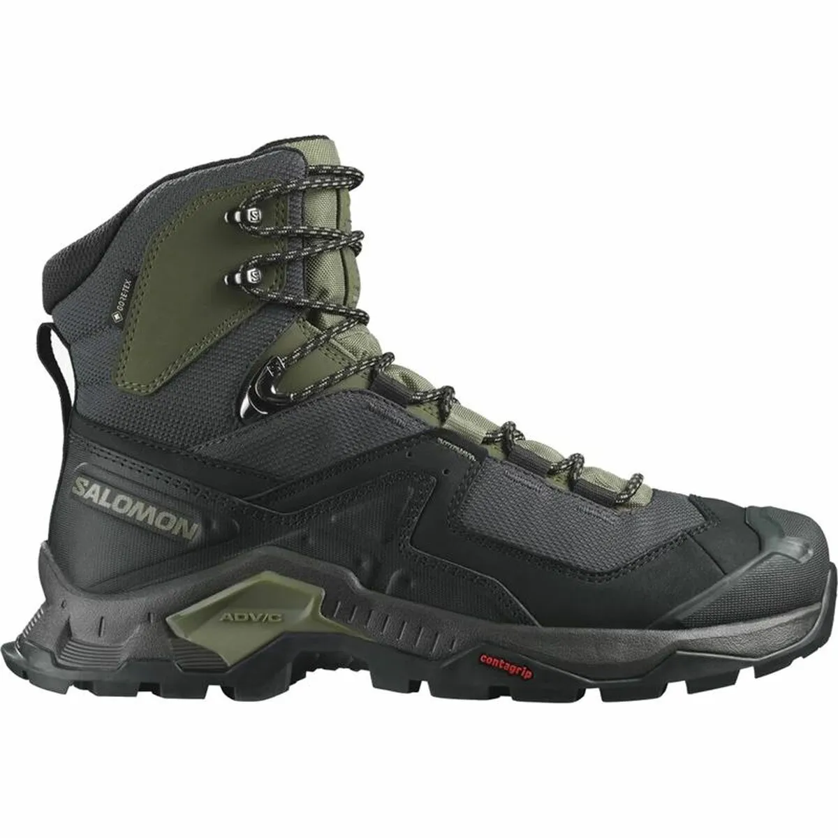 Stivali da Montagna Salomon Quest Element Gore-Tex Nero Verde