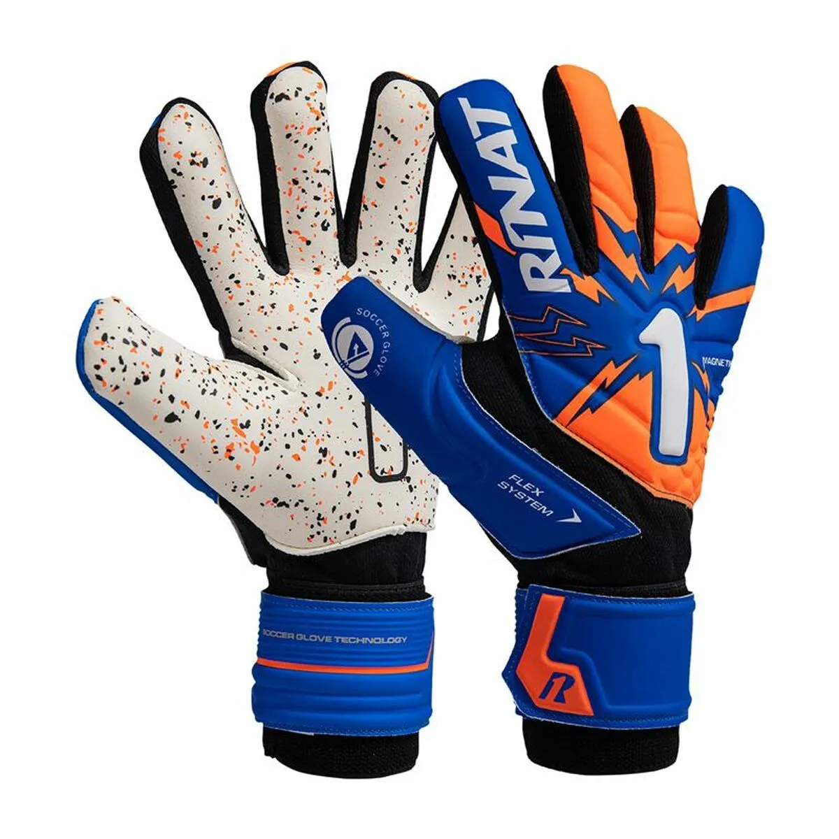 Guanti da Portiere per Bambini Rinat Magnetik Turf Azzurro