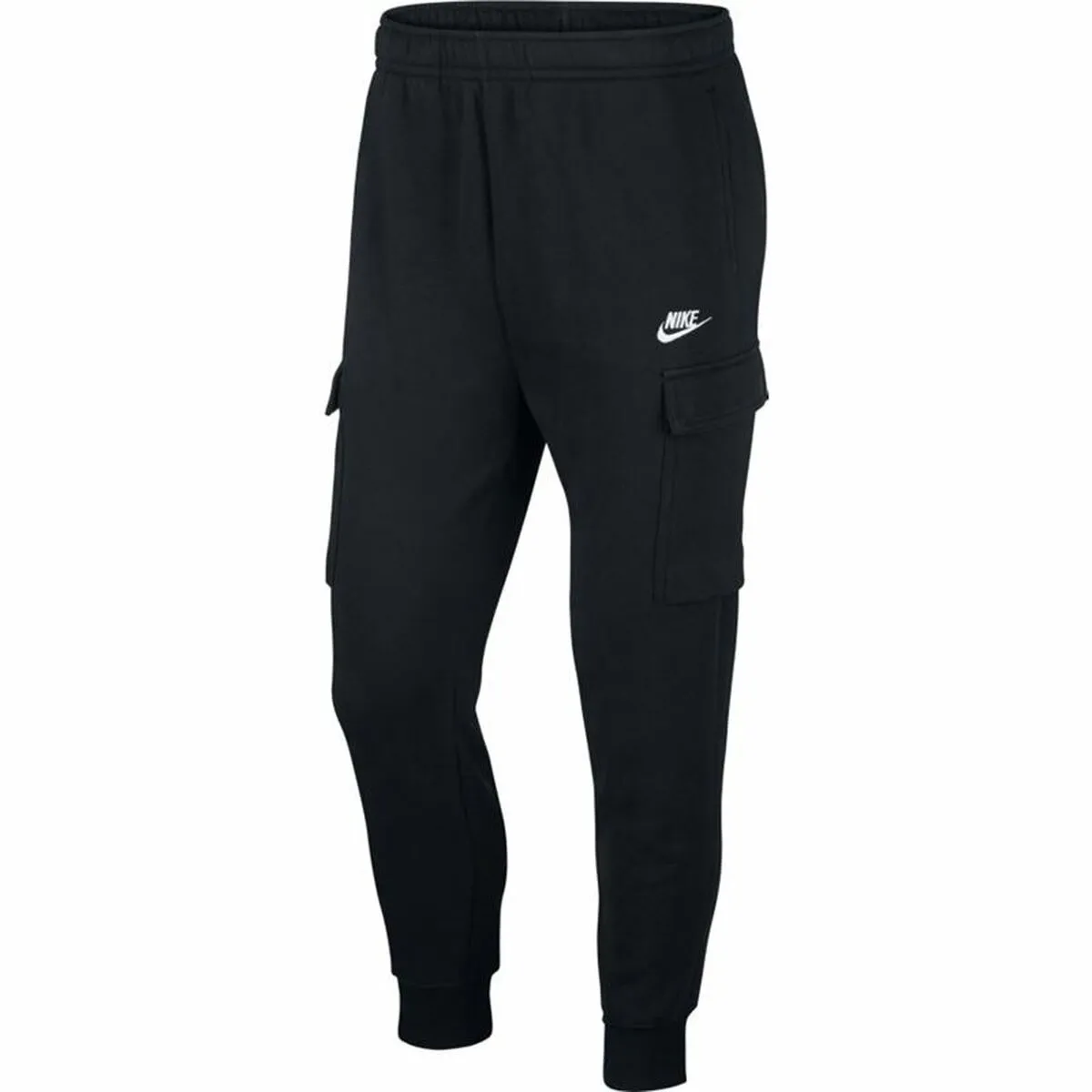 Pantalone Lungo Sportivo Nike Sportswear Club Nero Uomo