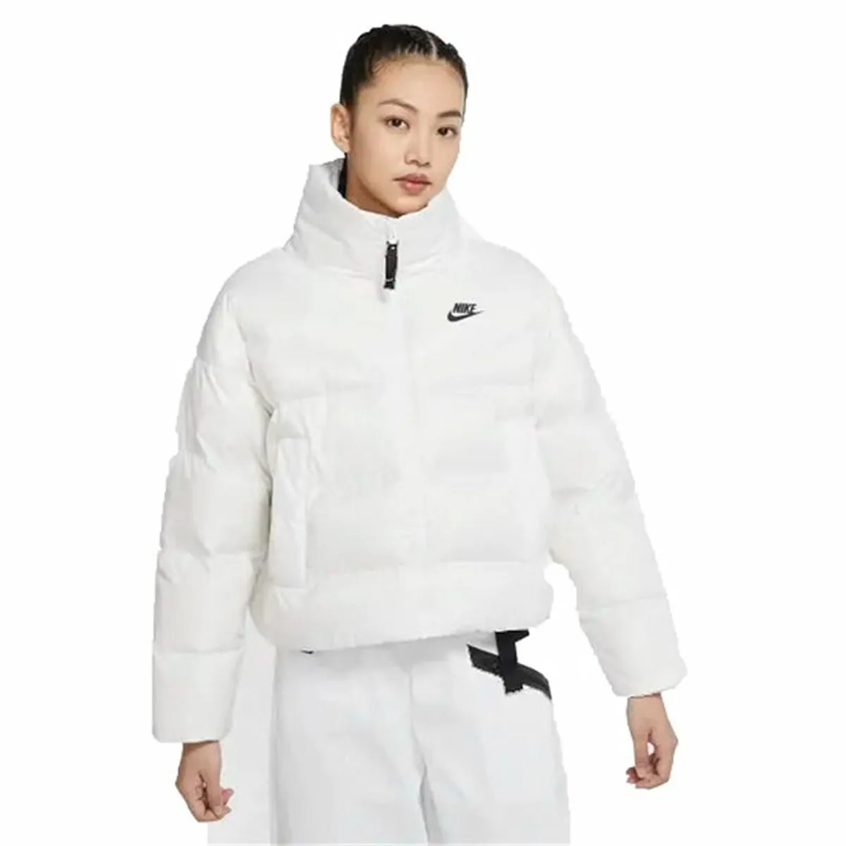 Giacca Sportiva da Donna Nike Therma-FIT City Series Bianco