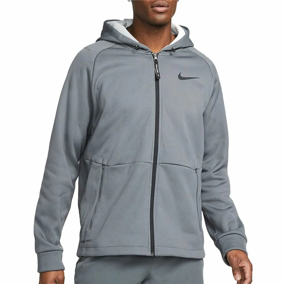 Giacca Sportiva da Uomo Nike Pro Therma-Fit Grigio