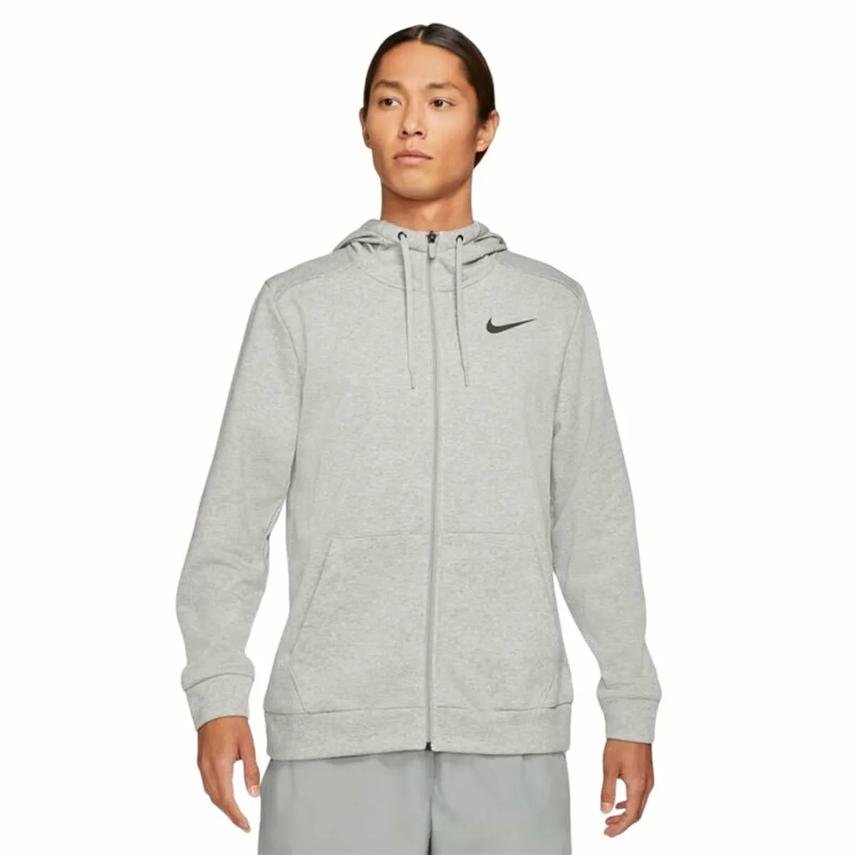 Giacca Sportiva da Uomo Nike Dri-FIT Grigio