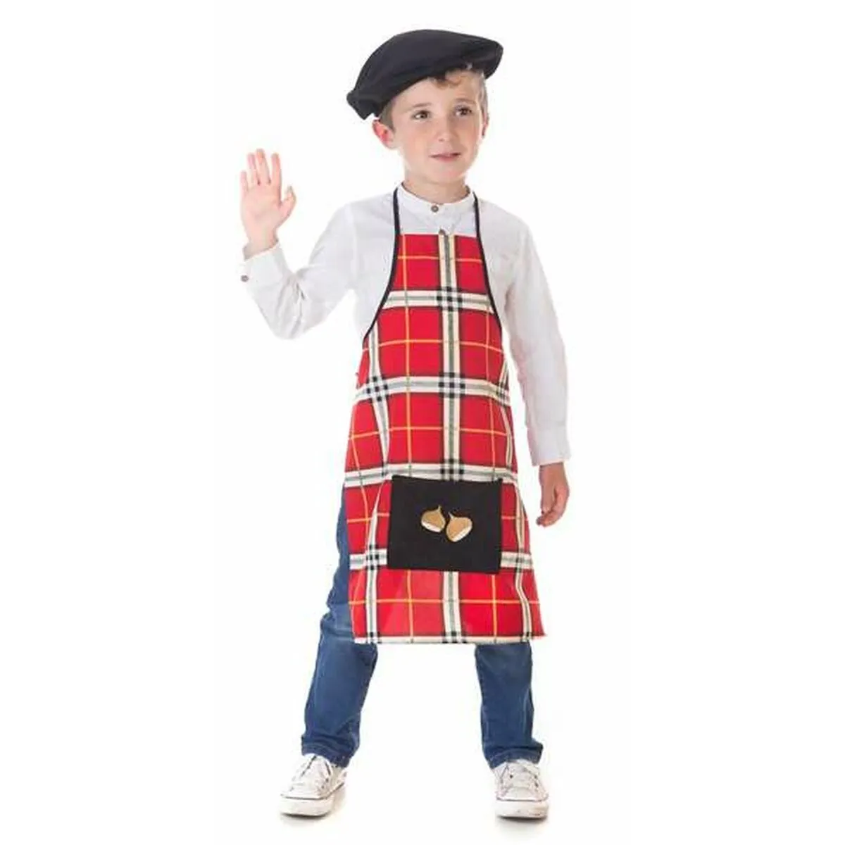 Costume per Bambini Sella di castagno 2 Pezzi Rosso