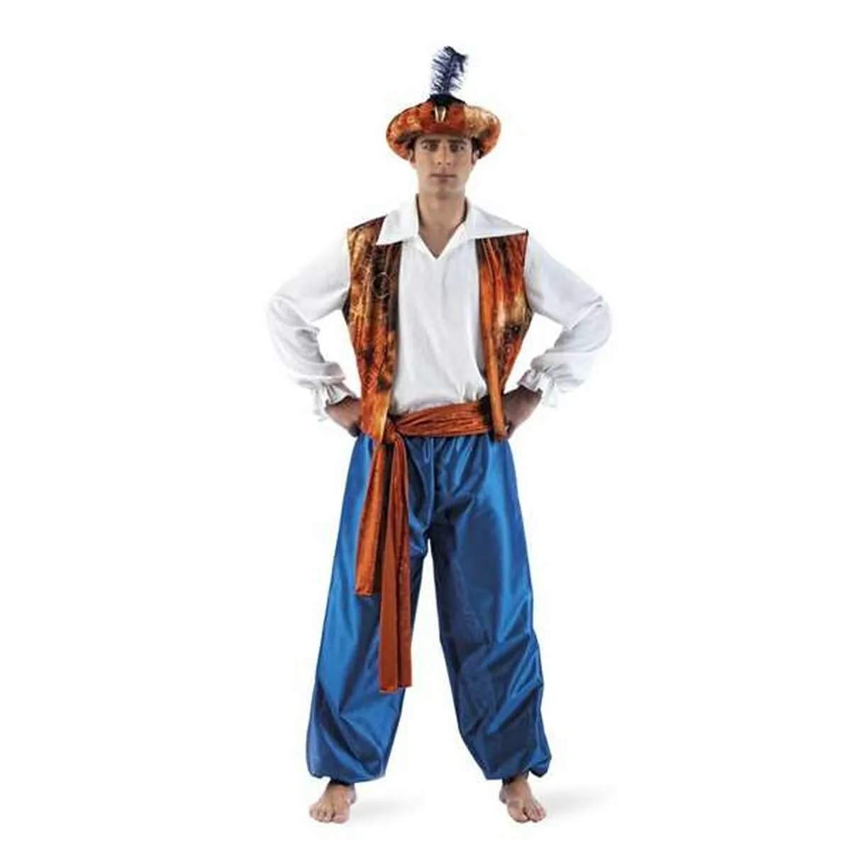 Costume per Adulti Limit Costumes Aladdin 5 Pezzi