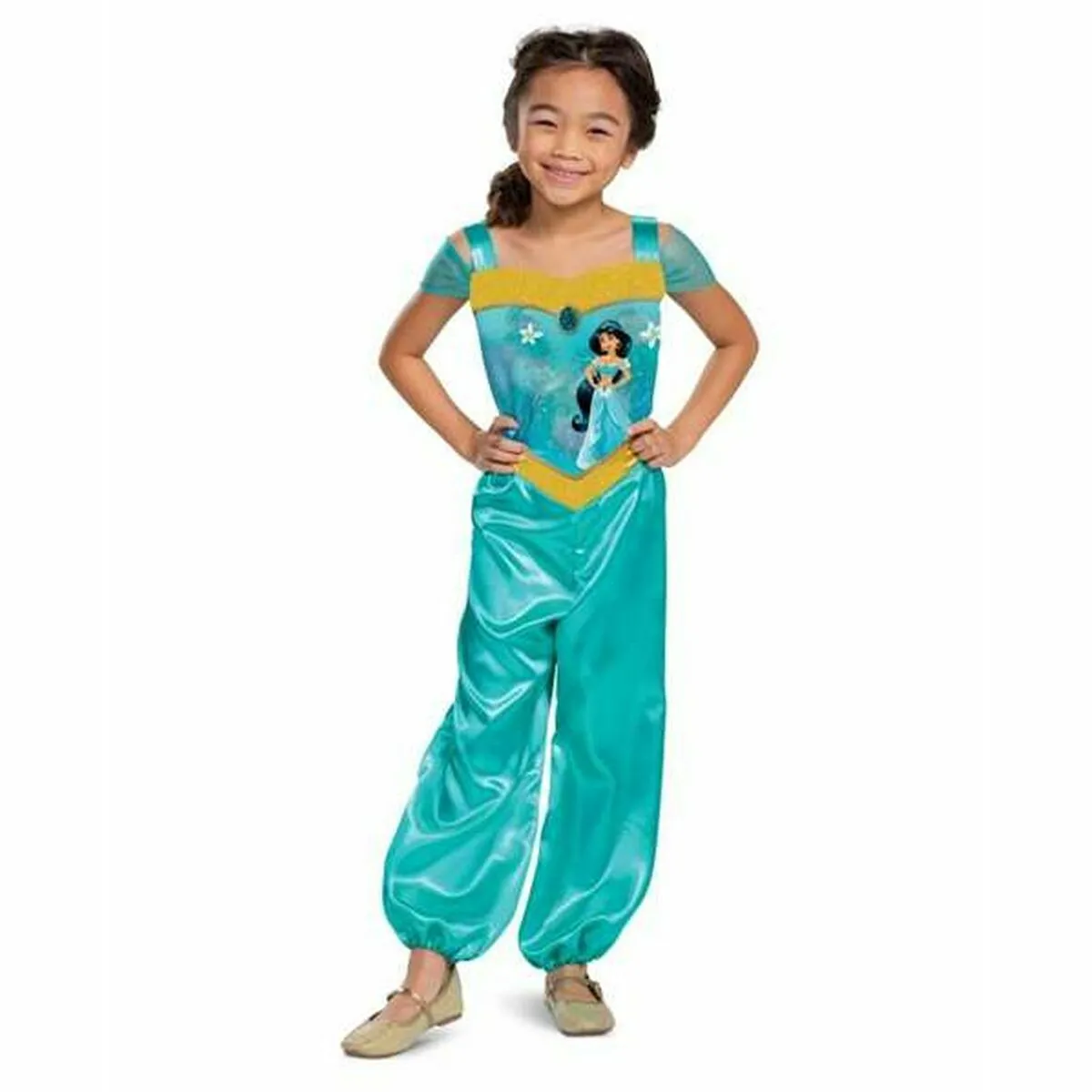 Costume per Bambini Princesses Disney Jasmin Basic Plus