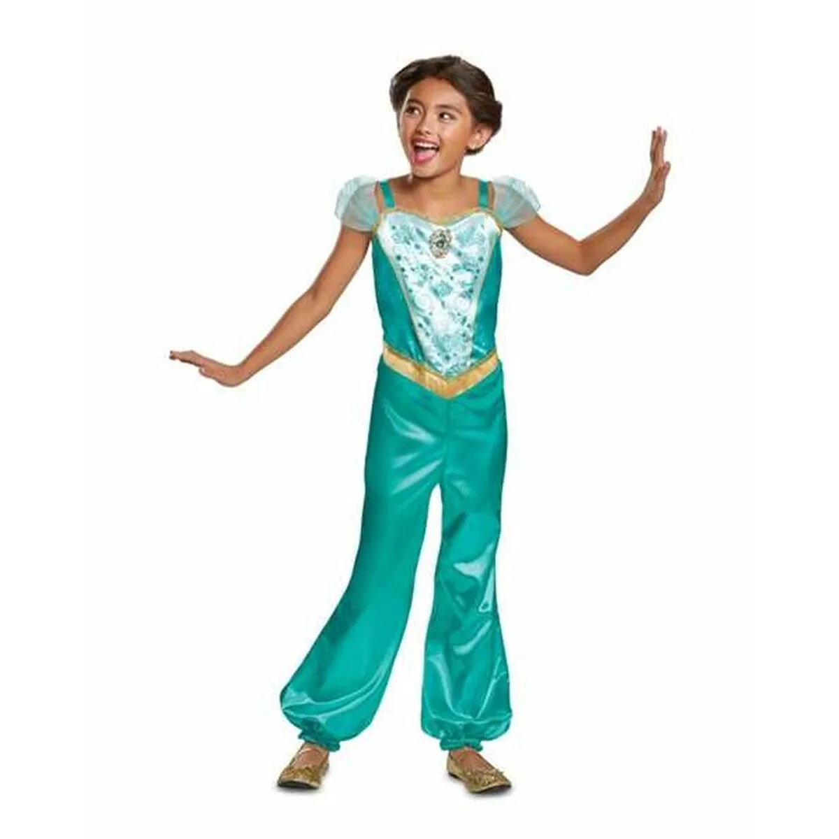 Costume per Bambini Princesses Disney Jasmin Classic