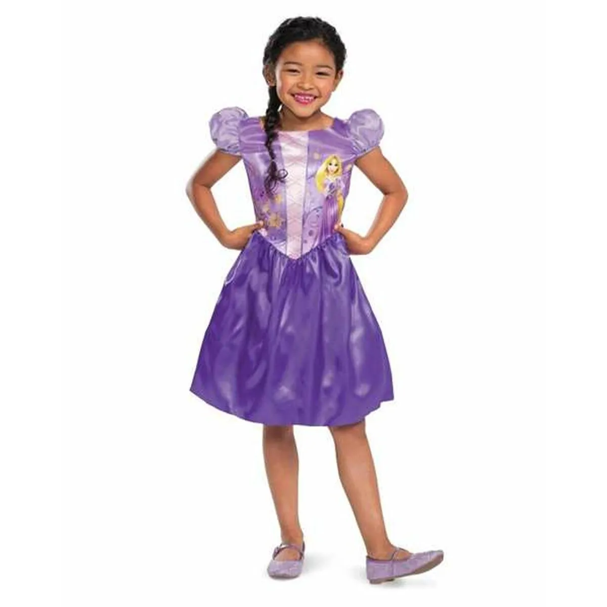 Costume per Bambini Princesses Disney  Rapunzel Basic Plus