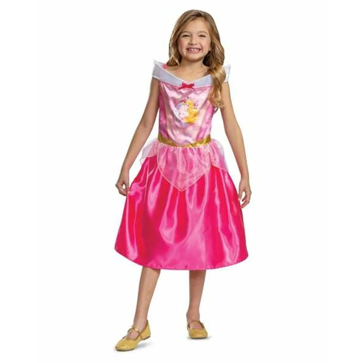 Costume per Bambini Princesses Disney Aurora Basic Plus