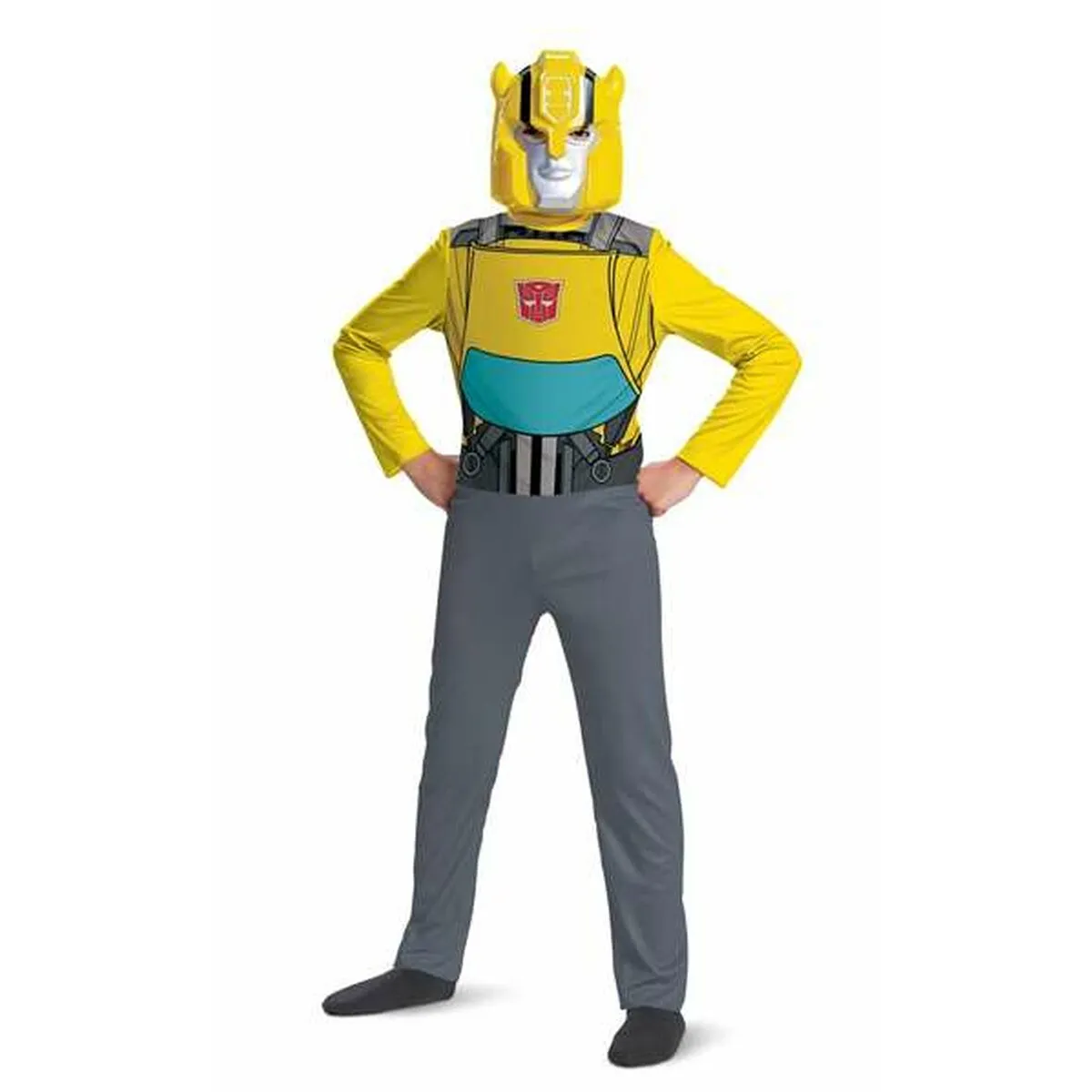 Costume per Bambini Transformers Bumblebee Basic 2 Pezzi