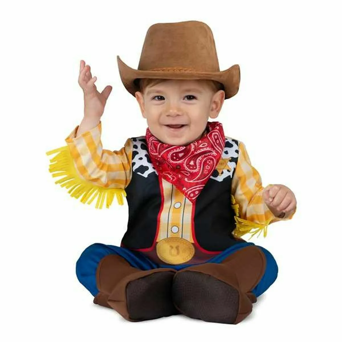 Costume per Bambini My Other Me 4 Pezzi cowboy Giallo