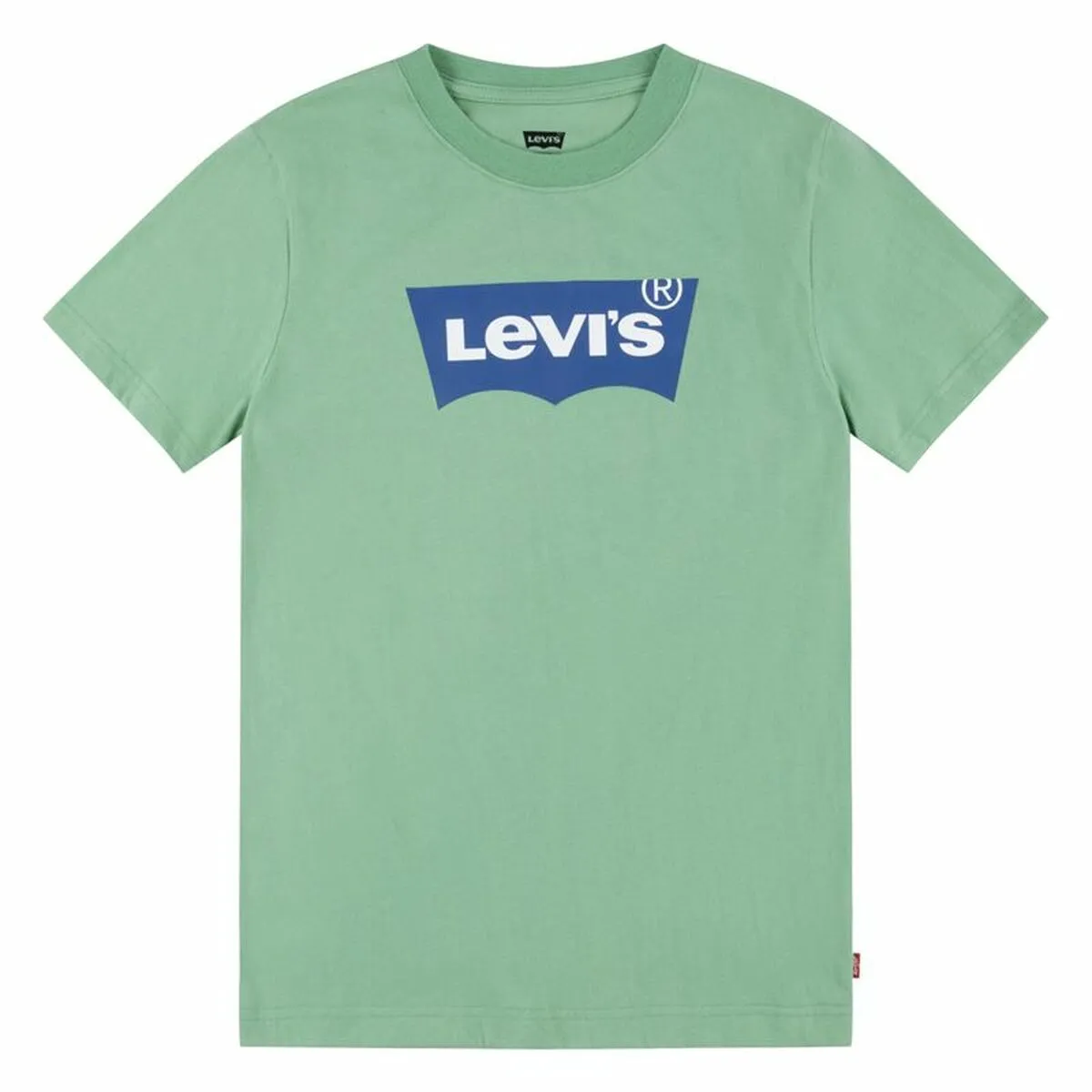 Maglia a Maniche Corte per Bambini Levi's Batwing Meadow Verde