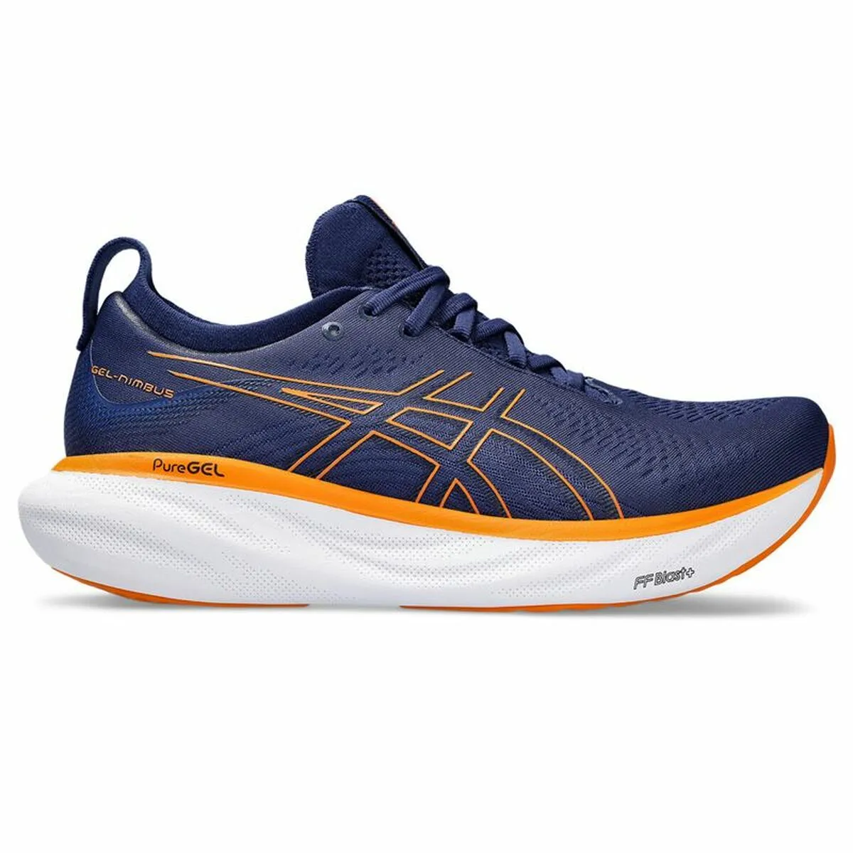 Scarpe da Running per Adulti Asics Gel-Nimbus 25 Uomo Azzurro