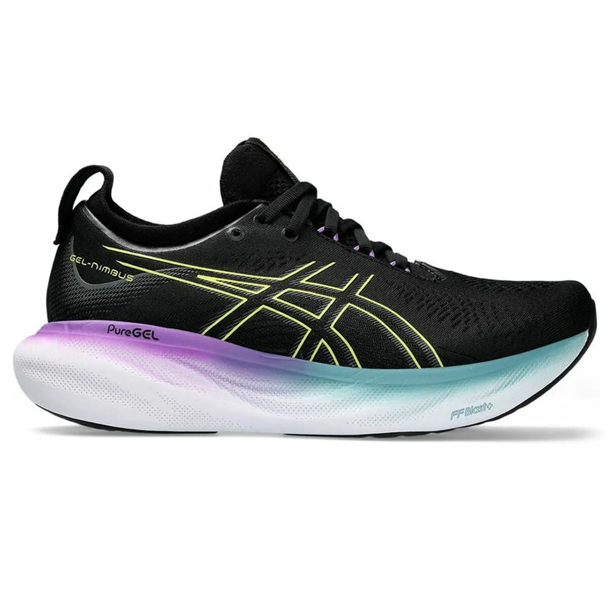 Scarpe da Running per Adulti Asics Gel-Nimbus 25  Donna Nero