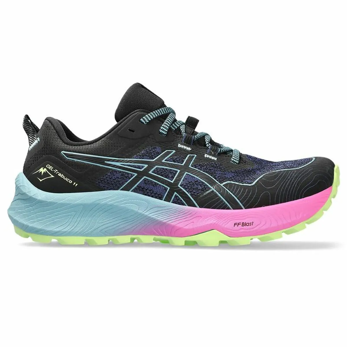 Scarpe da Running per Adulti Asics Gel-Trabuco 11 Montagna Donna Nero