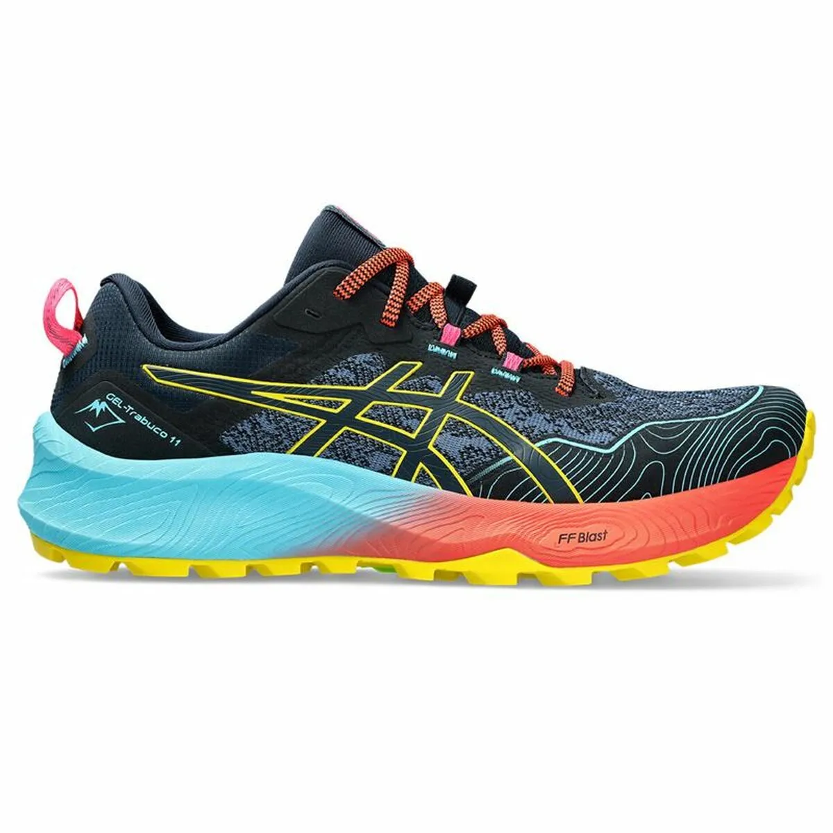 Scarpe da Running per Adulti Asics Gel-Trabuco 11  Montagna Uomo Nero