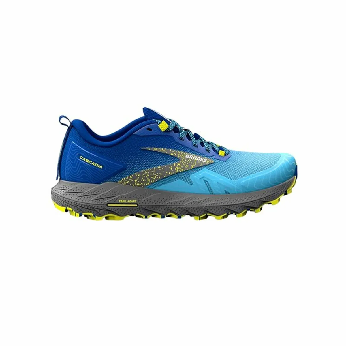 Scarpe da Running per Adulti Brooks Cascadia 17 Montagna Uomo Azzurro Chiaro