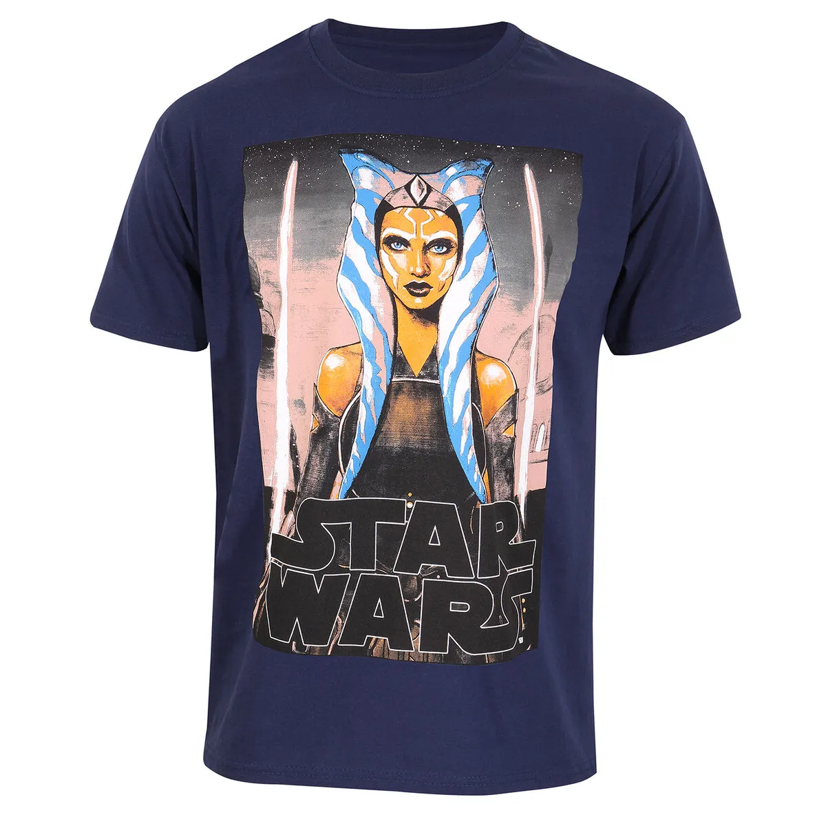 Maglia a Maniche Corte Star Wars White Blades Azzurro Unisex