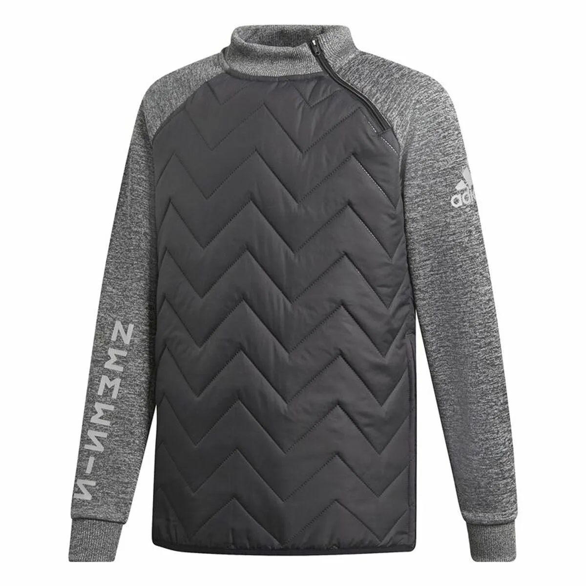 Felpa senza Cappuccio Bambino Adidas Sportswear Nemeziz Grigio