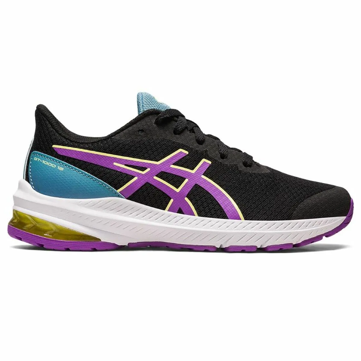 Scarpe da Running per Bambini Asics GT-1000 12 GS Viola Nero