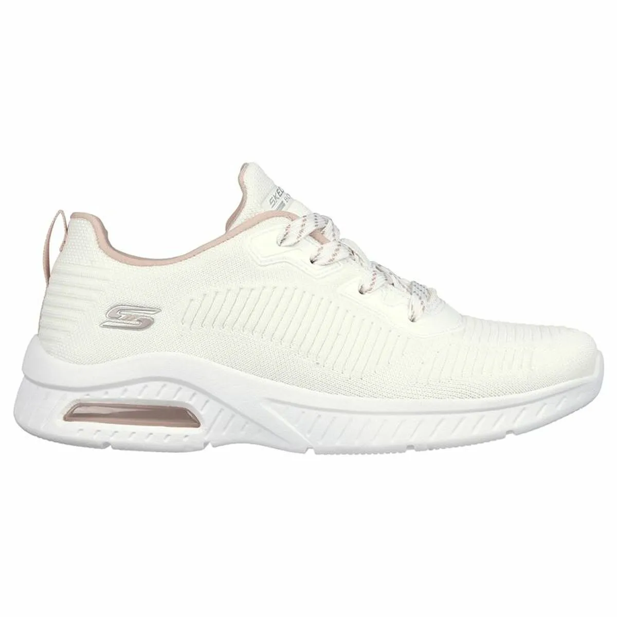 Scarpe Sportive da Donna Skechers BOBS Squad Air Sweet Encounter Beige