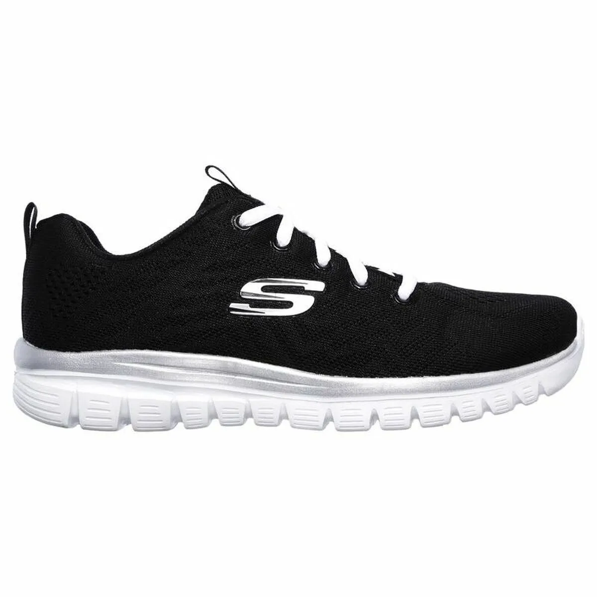 Scarpe Sportive da Donna Skechers Graceful Get Connected Nero