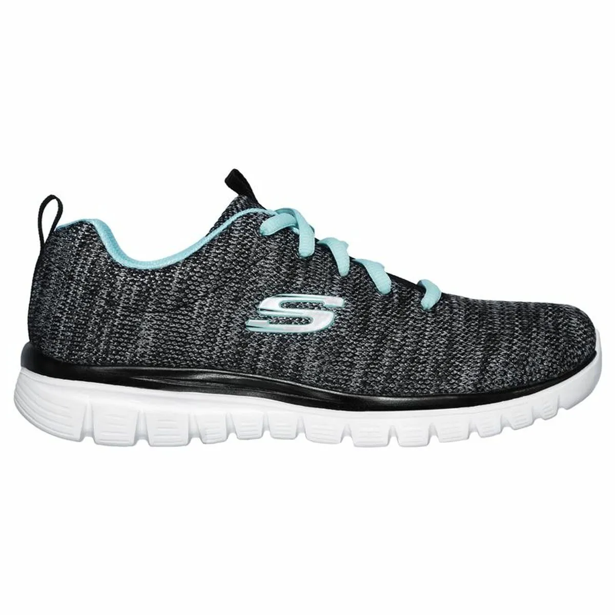 Scarpe Sportive da Donna Skechers Graceful Twisted Nero