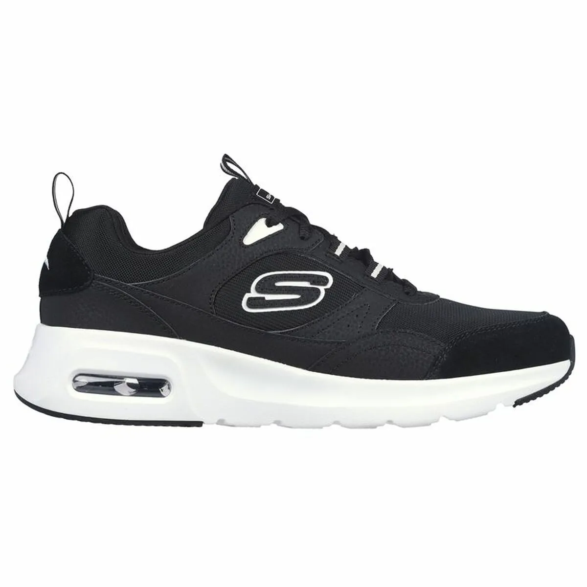 Scarpe Sportive Uomo Skechers Skech-Air Court Homegrown Nero