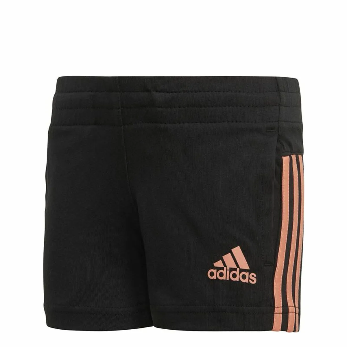 Pantaloncini Sportivi per Bambini Adidas Knitted Nero