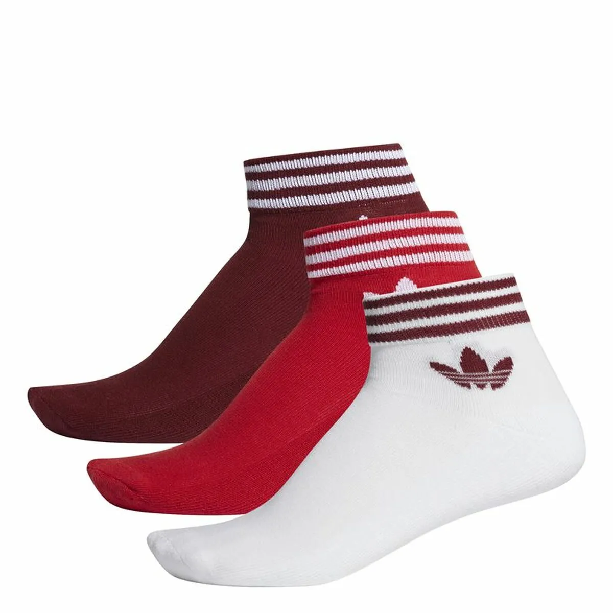 Calzini Adidas Ankle Trefoil 3 paia Multicolore