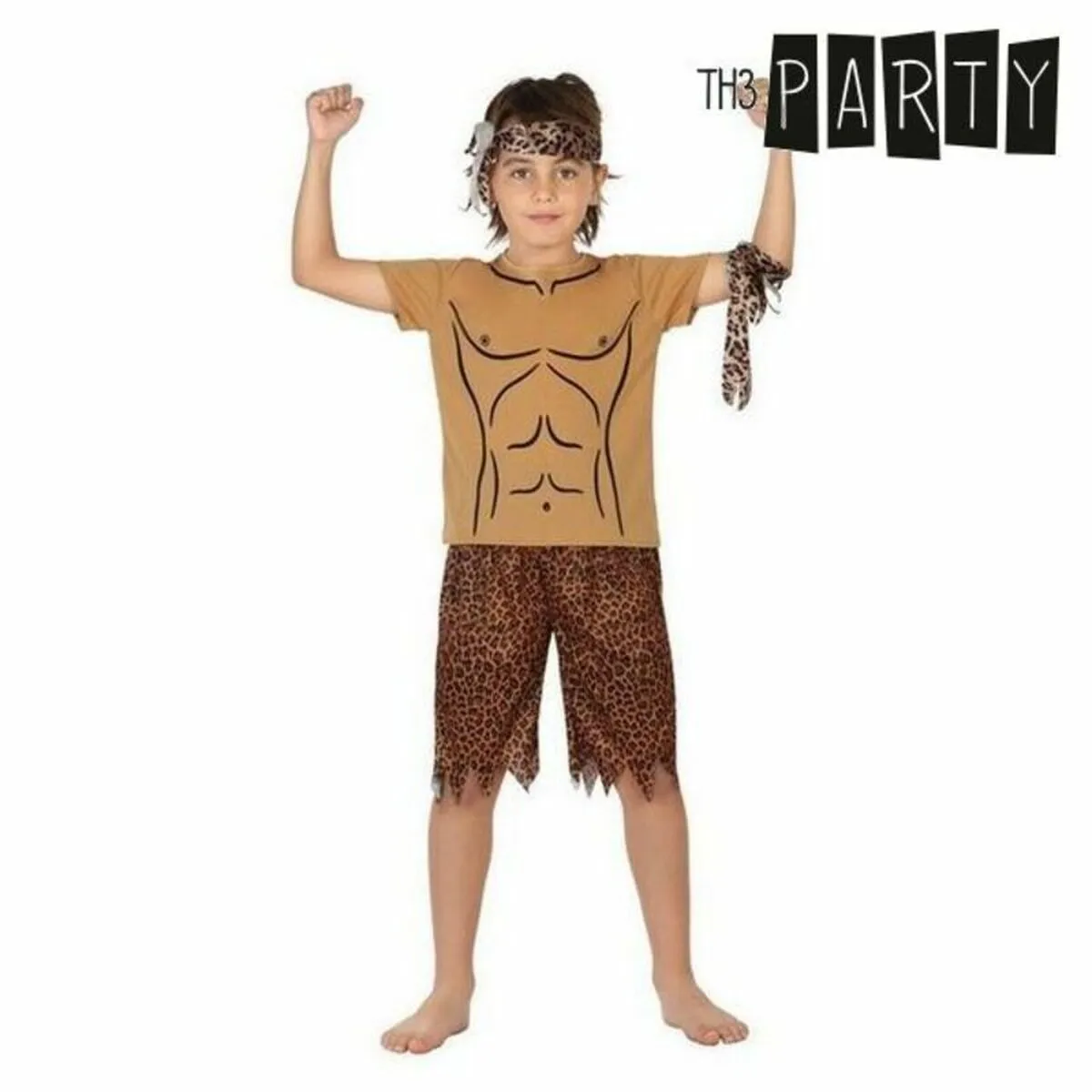 Costume per Bambini Uomo della giungla (4 Pcs)