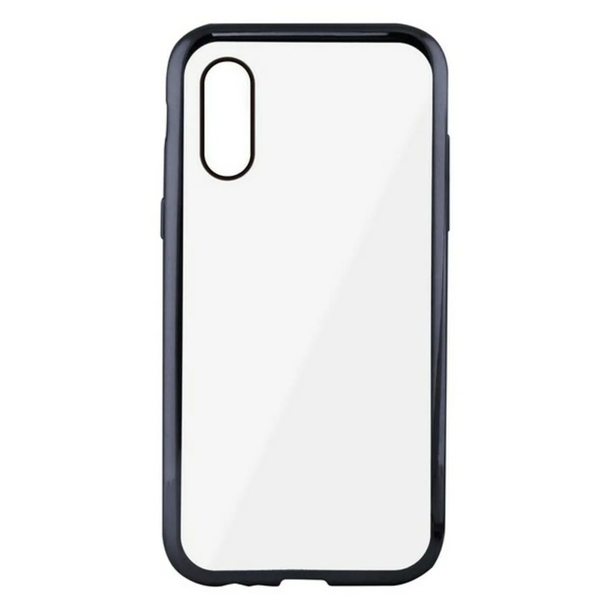 Custodia per Cellulare Iphone X/xs KSIX Flex Metal TPU Flessibile