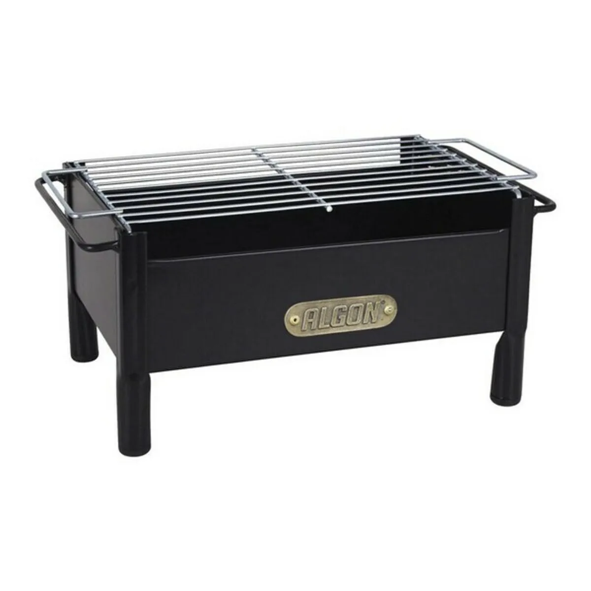 Barbecue Portatile Algon Ferro Nero