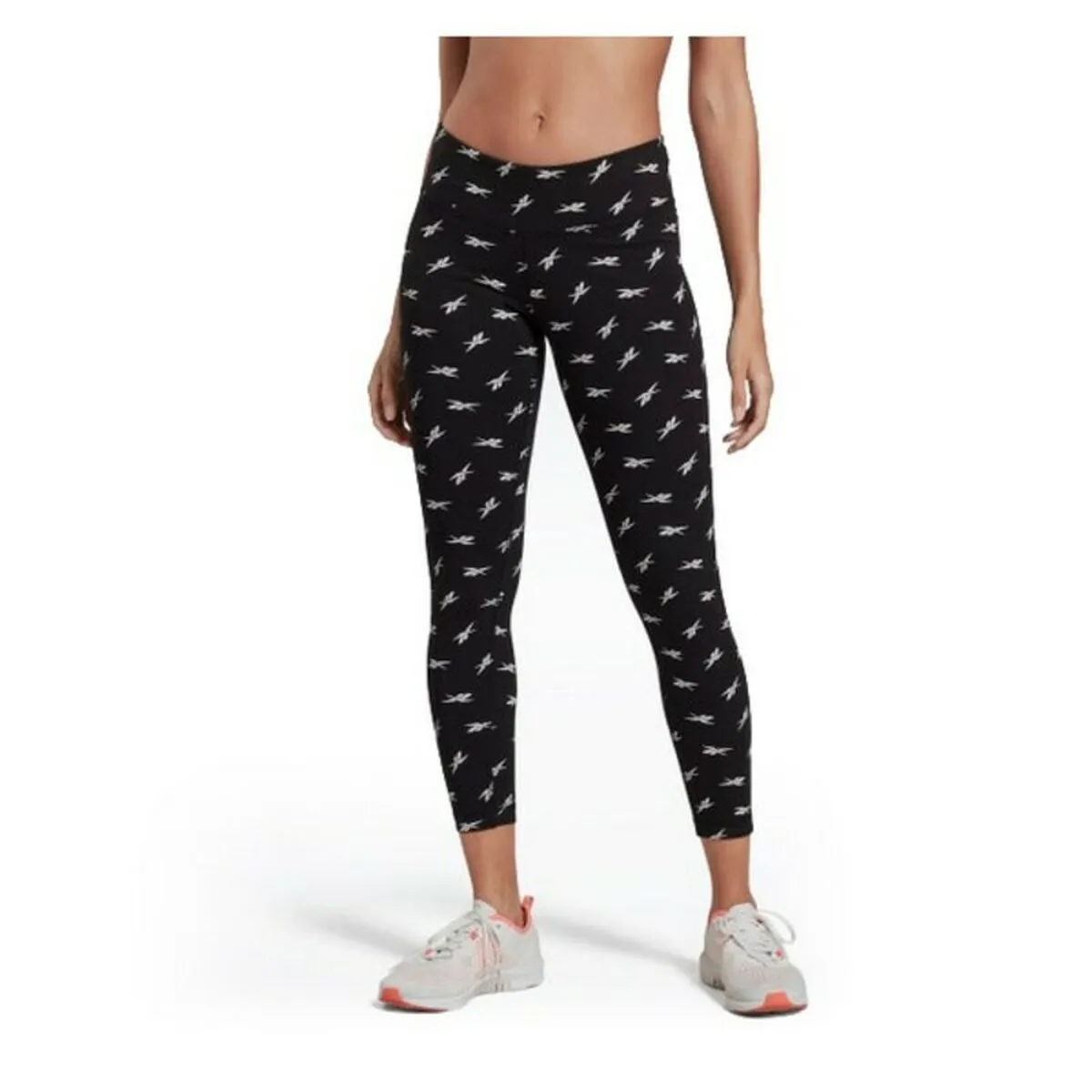 Leggings Sportivo da Donna Reebok TE VETOR Nero