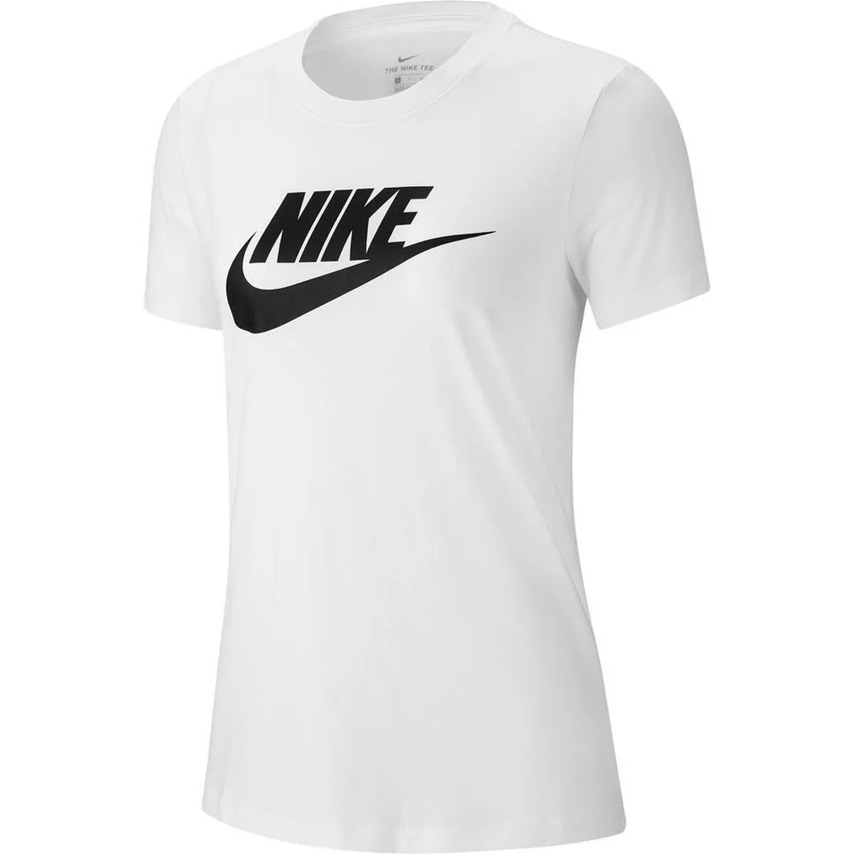 Maglia a Maniche Corte Donna NSW TEE ESSNTL ICON BV6169 Nike 100 Bianco