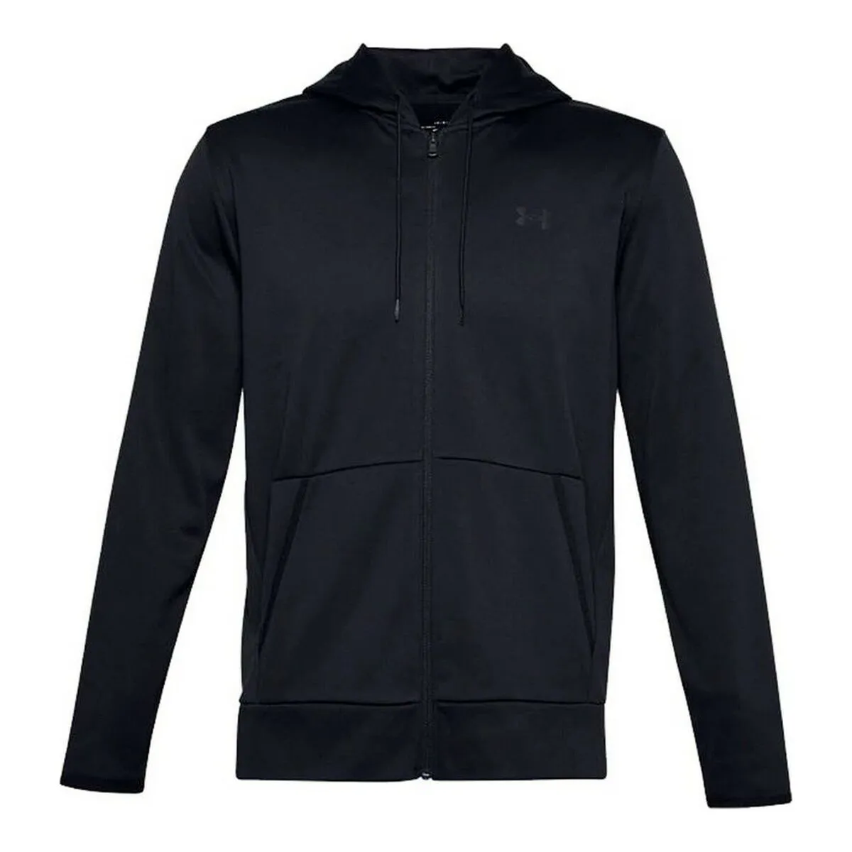 Giacca Sportiva da Uomo Under Armour  Fleece ad Nero