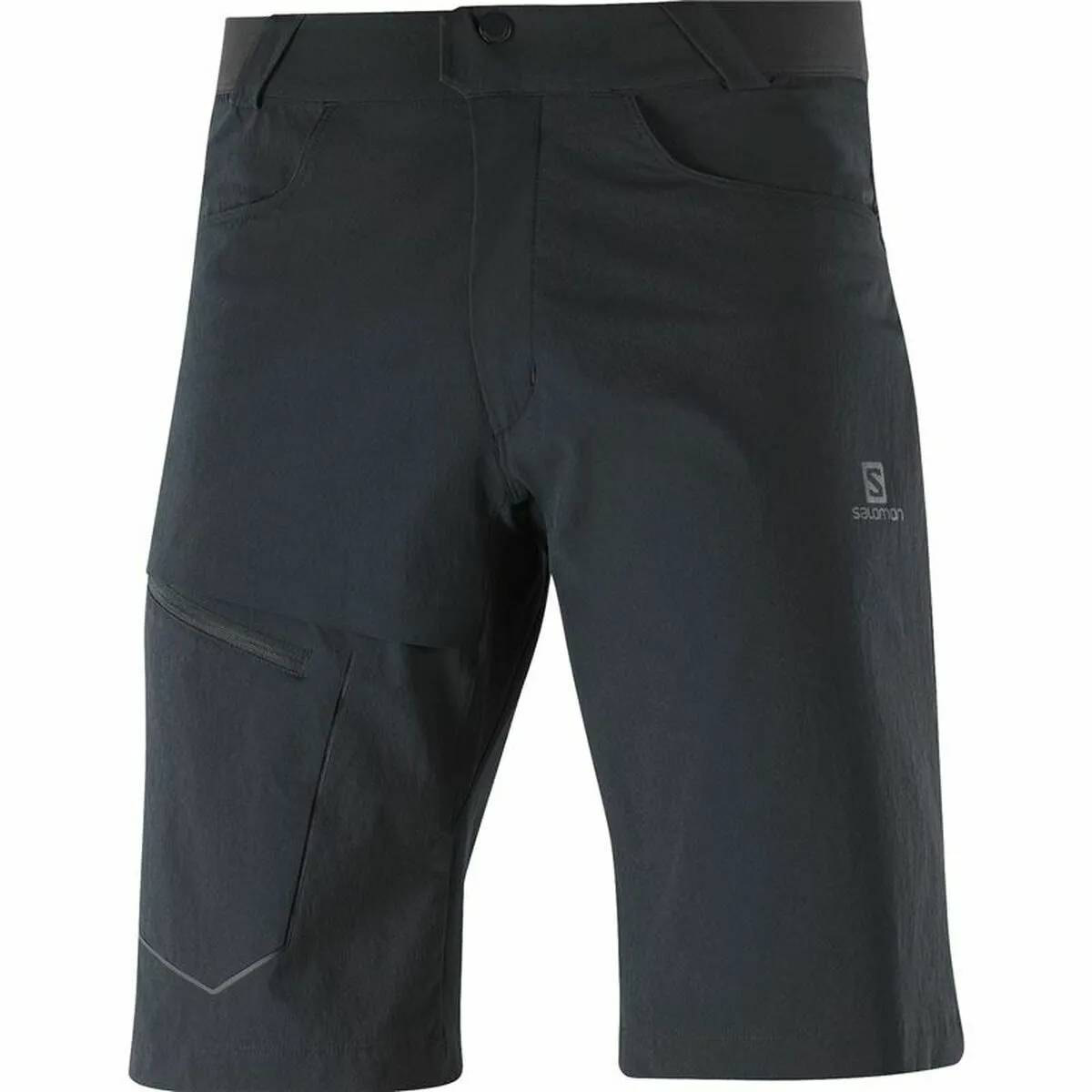 Pantaloni Corti Sportivi da Uomo Salomon Wayfarer 37636 Montagna Nero