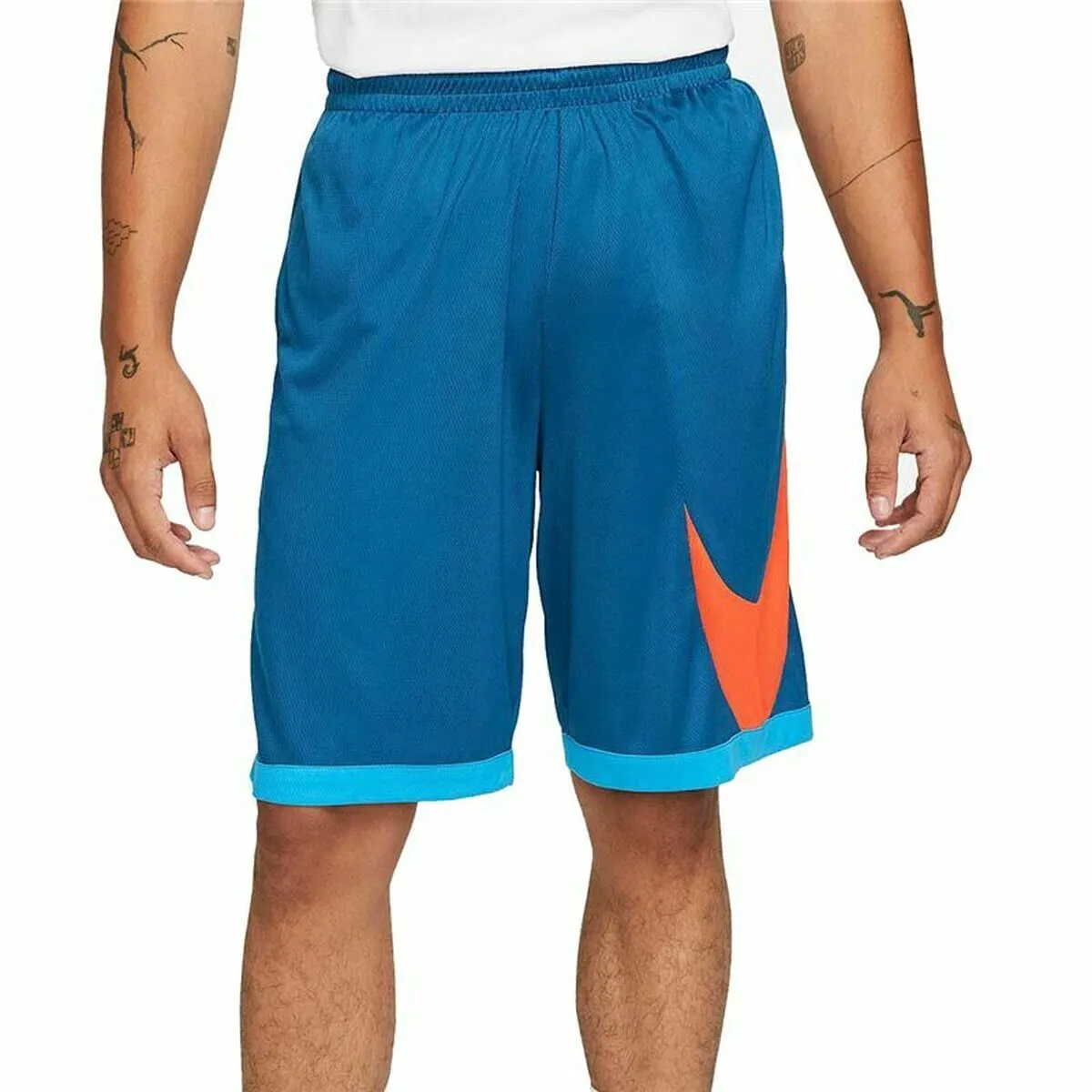 Pantaloncini da Pallacanestro da Uomo Nike Dri-Fit Azzurro