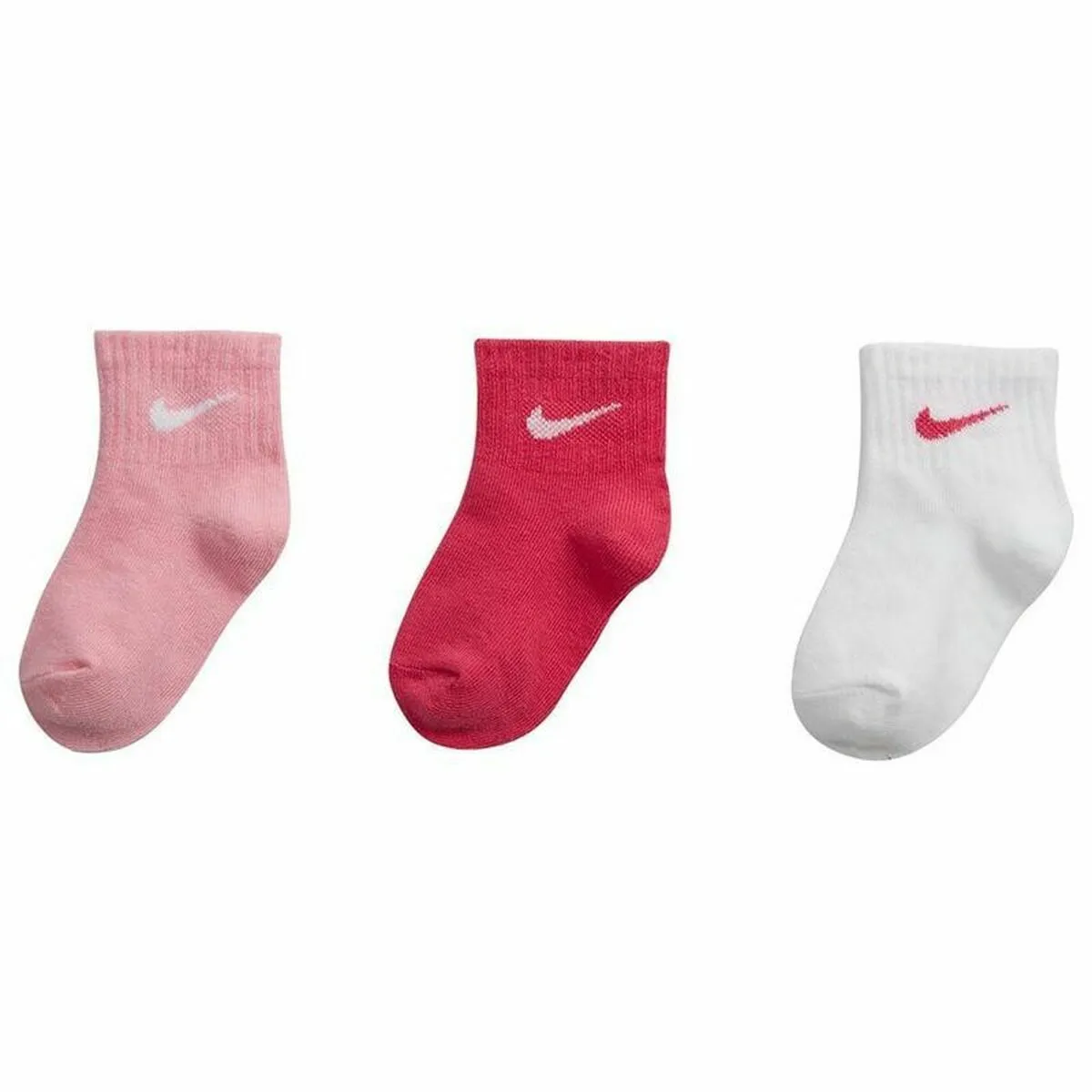 Calzini Nike Swoosh Gripper Neonato Rosa