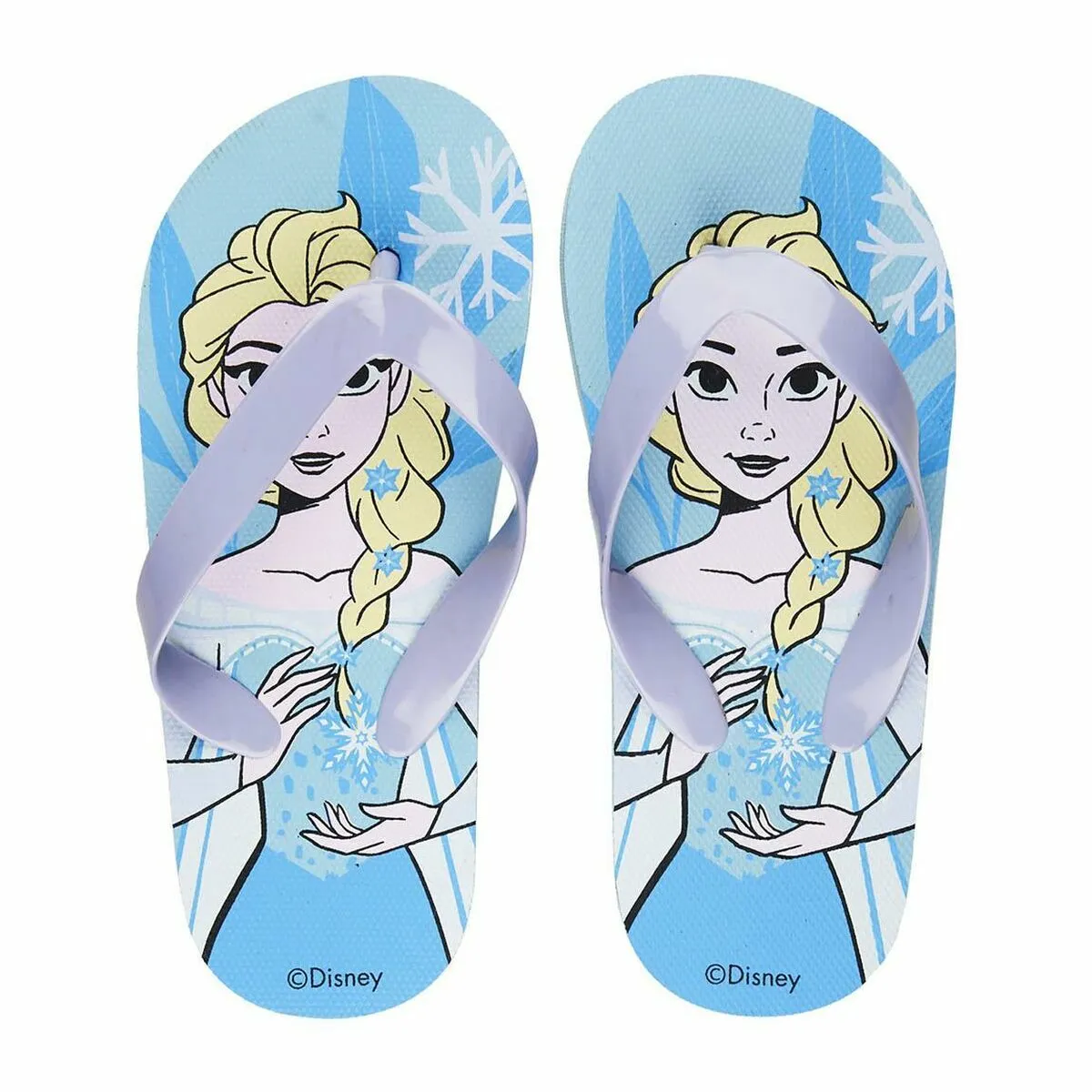 Ciabatte per Bambini Frozen Azzurro