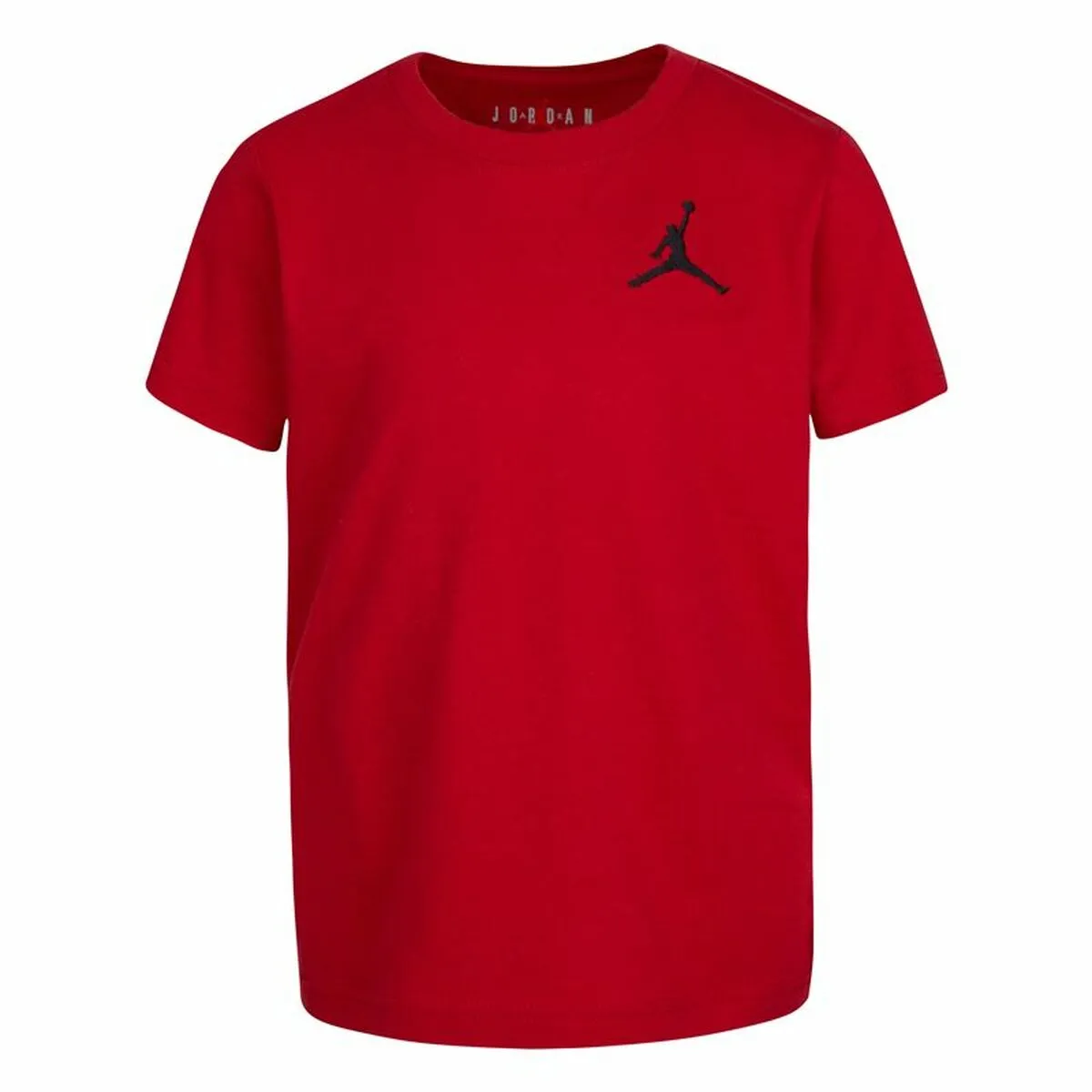 Maglia a Maniche Corte per Bambini Nike Jordan Jumpamn Air EMB Rosso