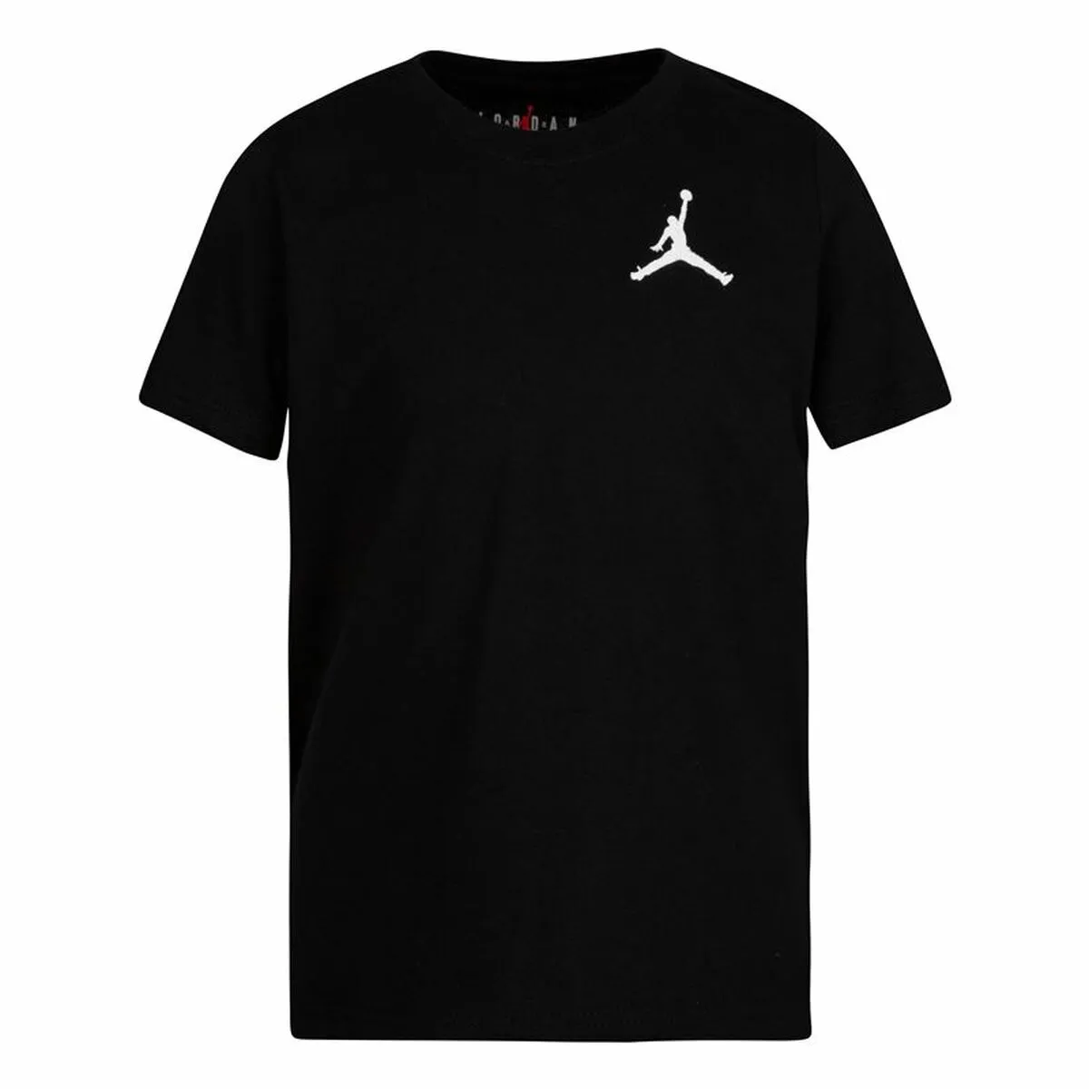 Maglia a Maniche Corte per Bambini Nike Jordan Jumpamn Air EMB Nero