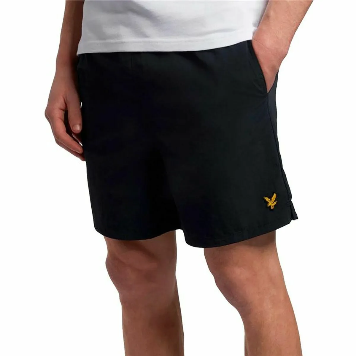 Costume da Bagno Uomo Lyle & Scott V1-Plain Nero