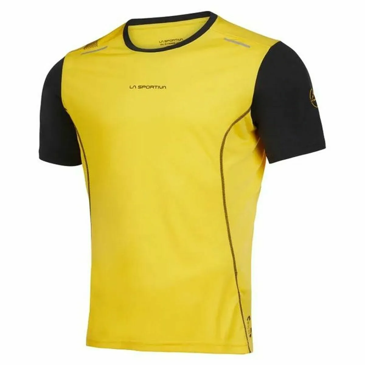 Maglia a Maniche Corte Uomo La Sportiva Tracer Giallo Nero