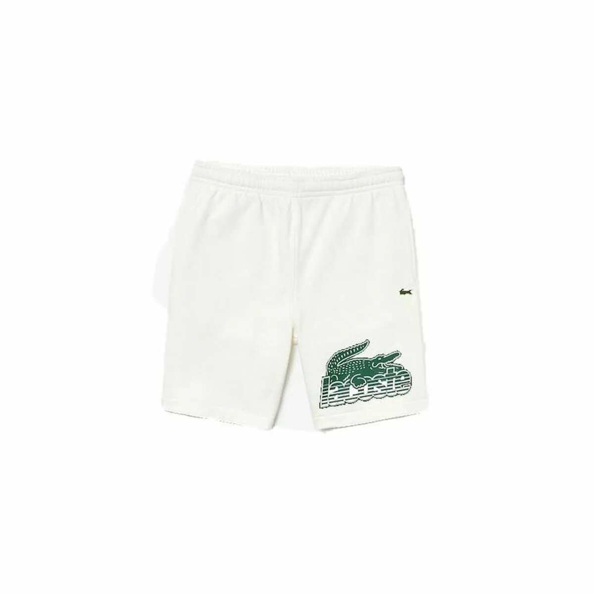 Pantaloni Corti Sportivi da Uomo Lacoste Héritage Contrast Branded Crocodile