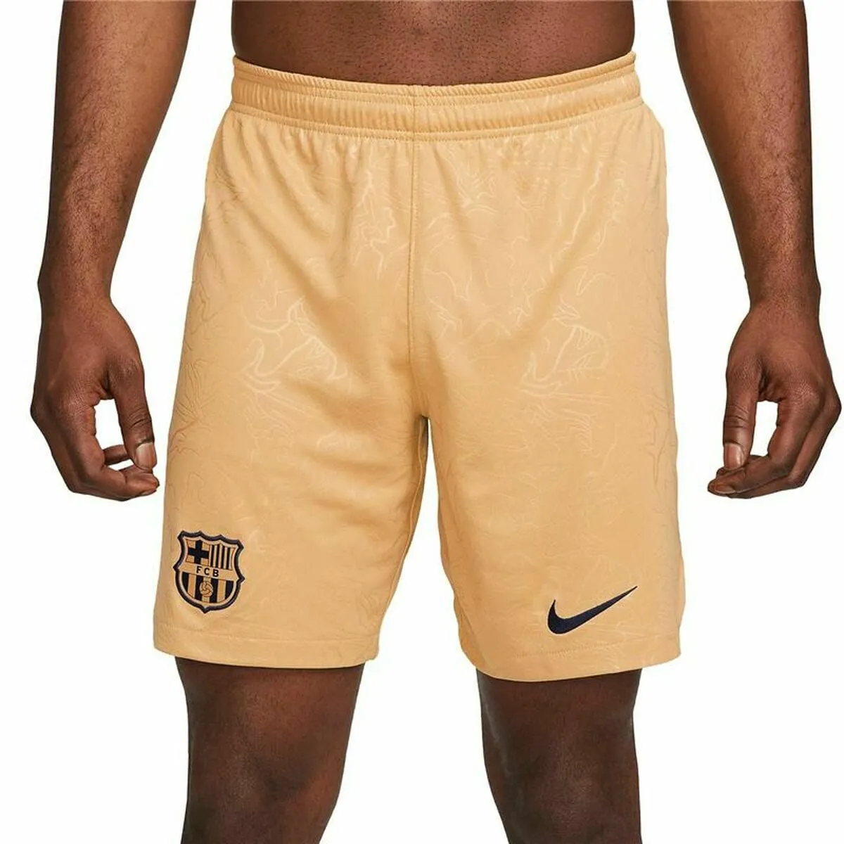 Pantaloncino Sportivo Nike FC Barcelona 22/23 Football Bianco