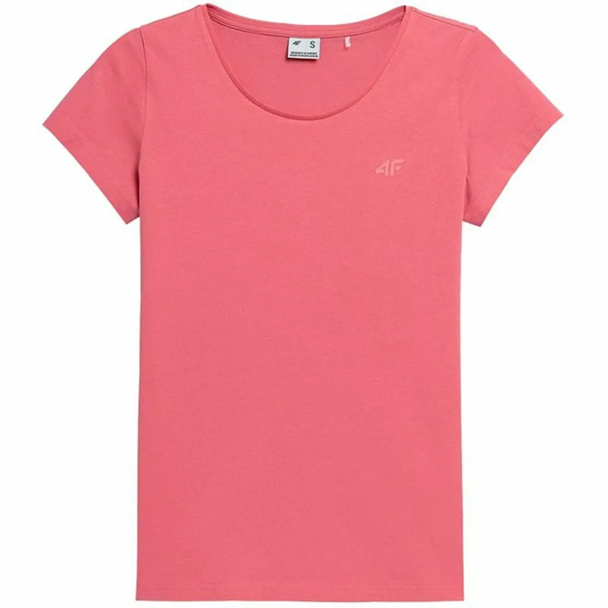 Maglia a Maniche Corte Donna 4F Regular Plain 