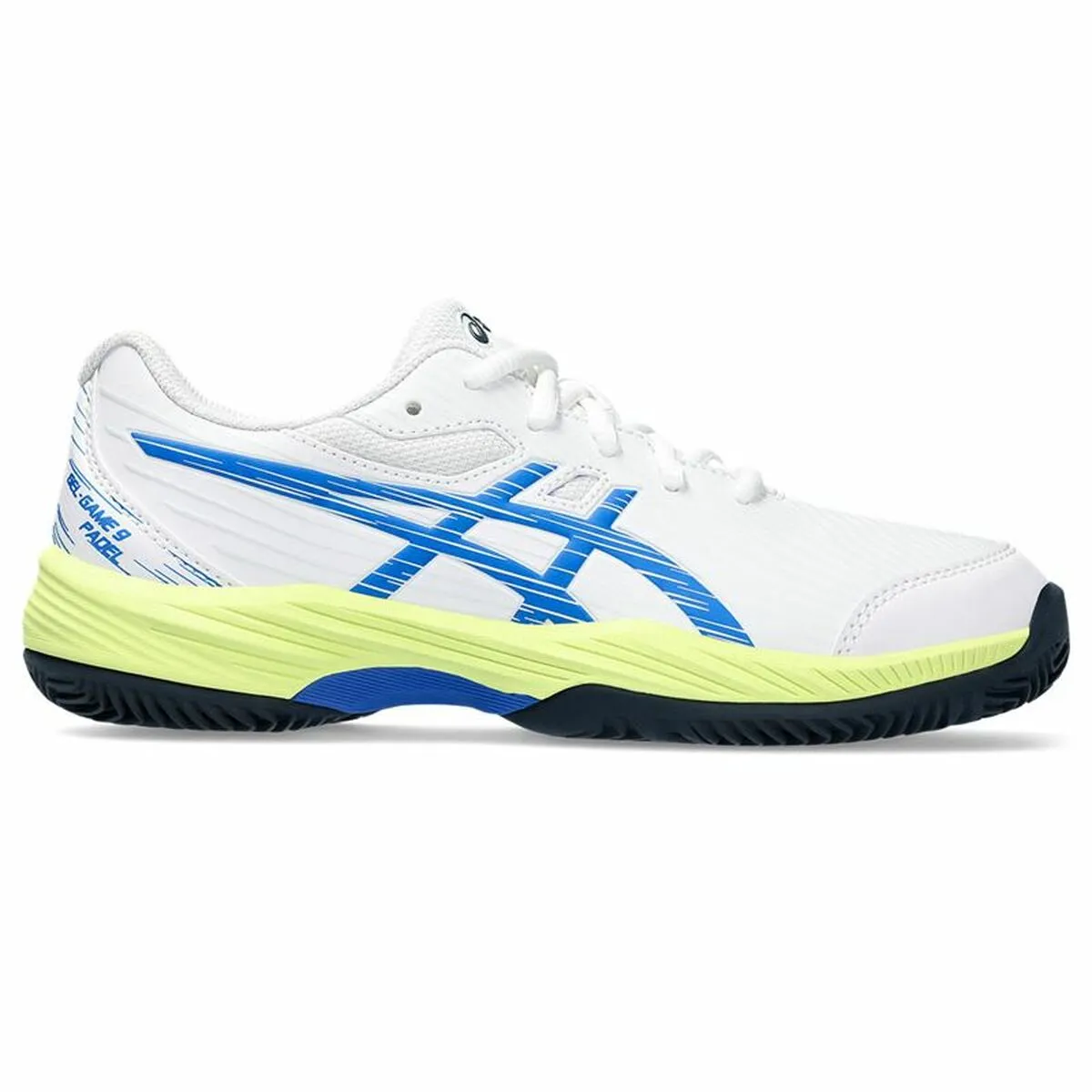 Scarpe da Padel per Bambini Asics  Gel-Game 9  Bianco